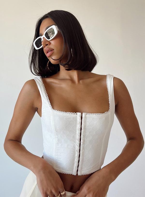 Bryleigh Top White
