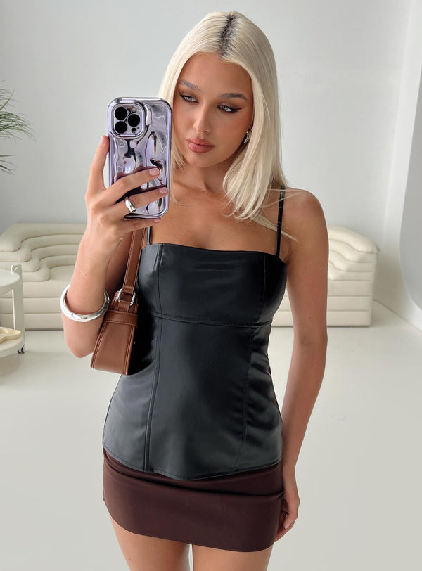 Manique Top Black