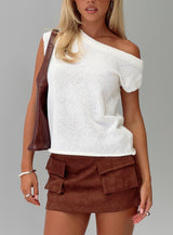 Ashfield Off Shoulder Top White