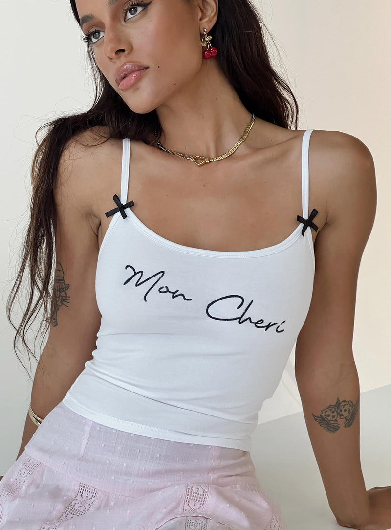 Isa Top White