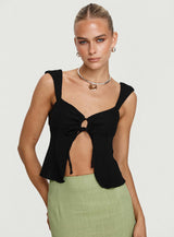 Moshe Top Black