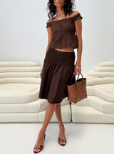 Gapita Top Brown