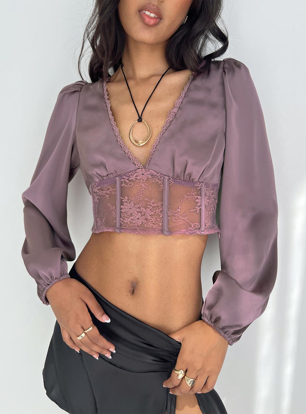 Blackwell Top Mauve