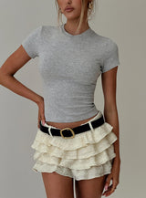 Silvie Top Grey