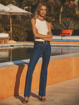 Lenora Low-Rise Flare Jean