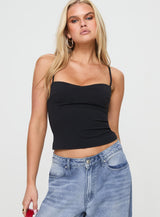 Evanda Top Black