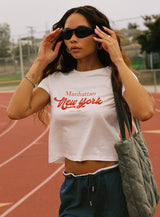 East Coast Nyc Tee White