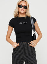 New York Lights Tee Black