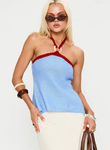 Contradiction Hardware Detail Top Blue