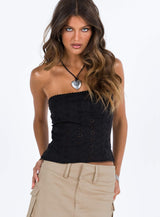 Parle Anglais Top Black Lower Impact