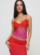Teen Spirit Top Pink Ombre