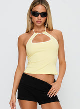 Intellect Top Yellow / White