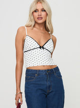 Rune Top White / Black