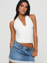 Coralina Top White