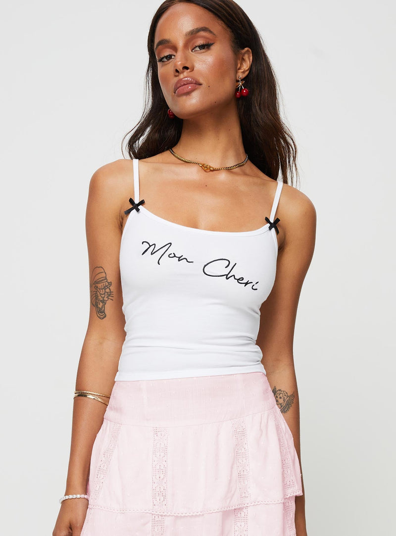 Isa Top White