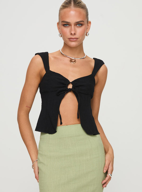 Moshe Top Black