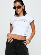 SDSU Comeback Top White