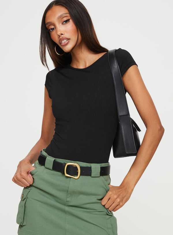 Solita Bodysuit Black