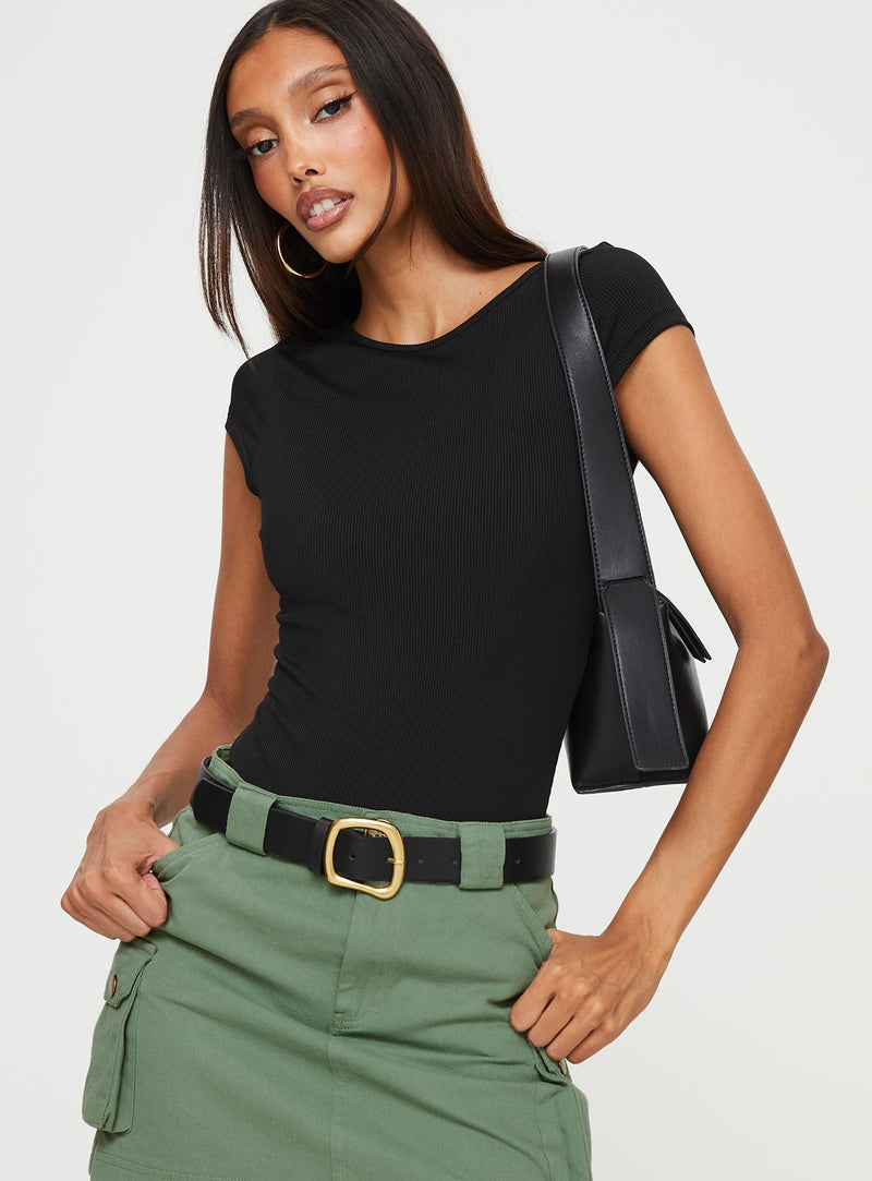 Solita Bodysuit Black