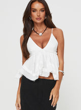 Zephyra Top White