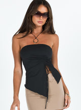 Dessy Strapless Top Black