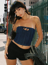 Celasco Denim Top Denim