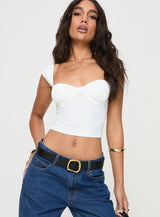Candyce Top White