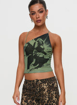 Miekie Top Green