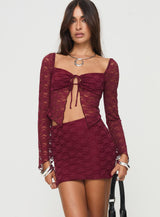 Camdyn Set Burgundy