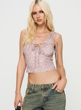 Megumi Key Hole Top Mutli