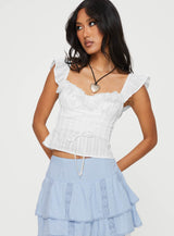 Mylan Top White