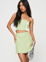 Precise Strapless Set Green