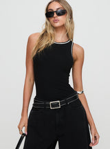 Pietra Bodysuit Black