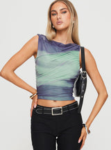 Sweet Emotion Top Blue