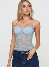 Kerr Lace Top Blue