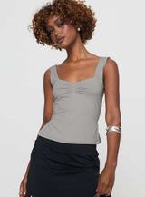 Rehna Top Grey