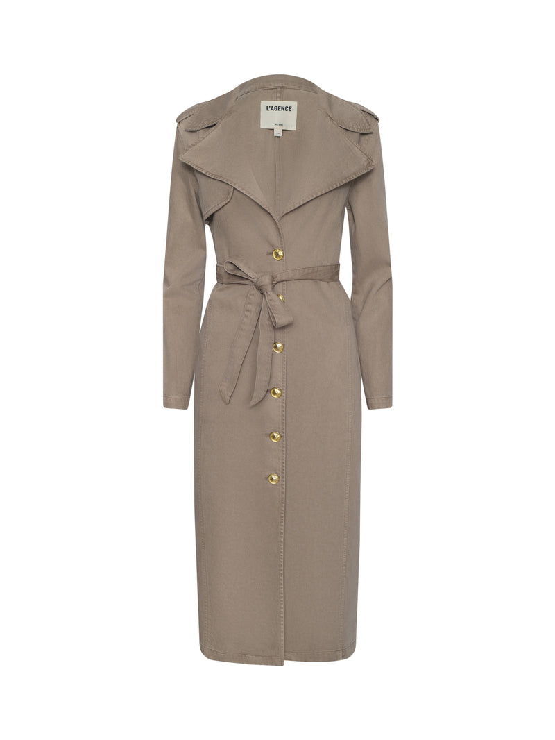Zavia Denim Trench Coat
