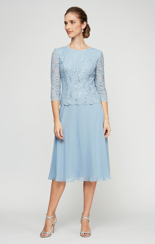 Bella Sequin Lace Dress