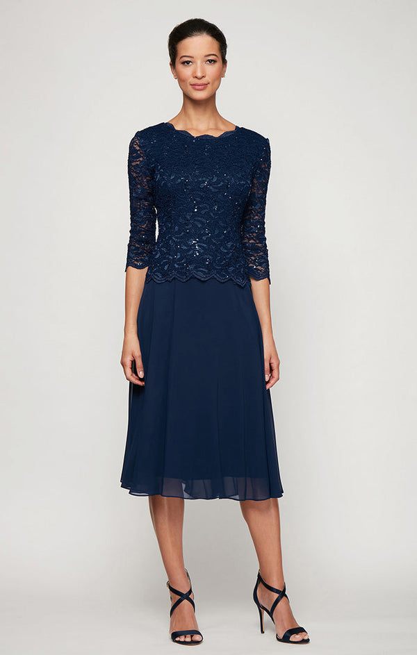 Bella Sequin Lace Dress