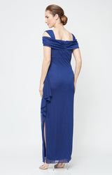 Petite Camille Cowl Neck Gown