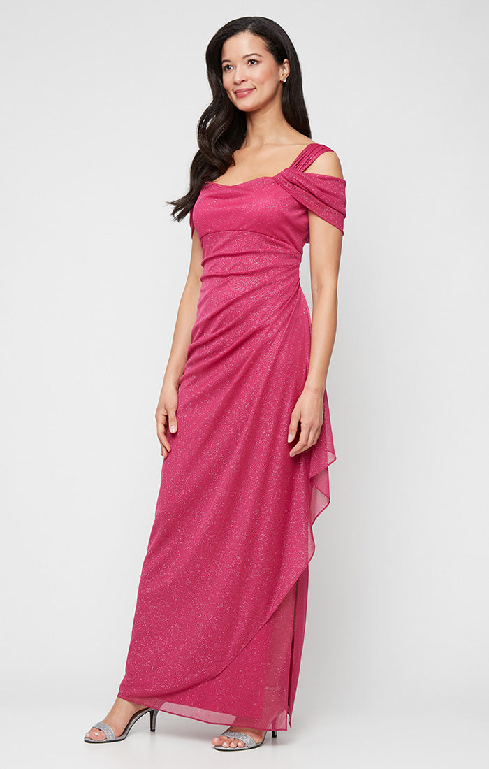 Regular - Hannah Glitter Mesh Gown