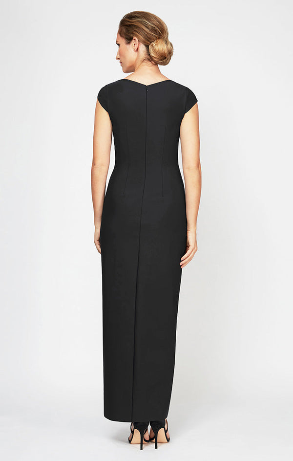 Elizabeth Cap Sleeve Contour Gown