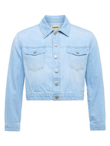 Koda Cropped Chambray Jacket