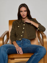 Koda Cropped Denim Jacket