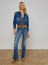 Koda Cropped Denim Jacket