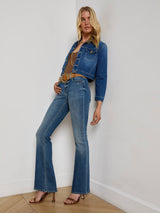 Koda Cropped Denim Jacket