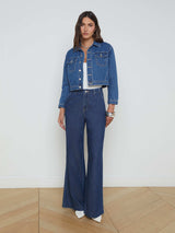 Koda Cropped Denim Jacket