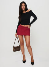 Malian Long Sleeve Top Black