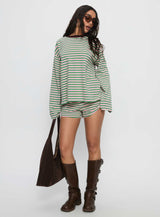 New Plans Long Sleeve Top Multi