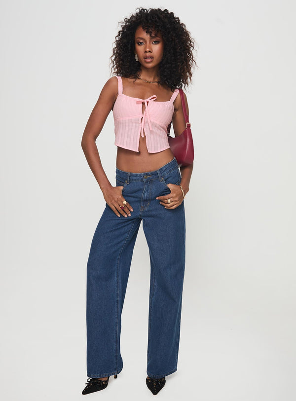 Langston Top Pink
